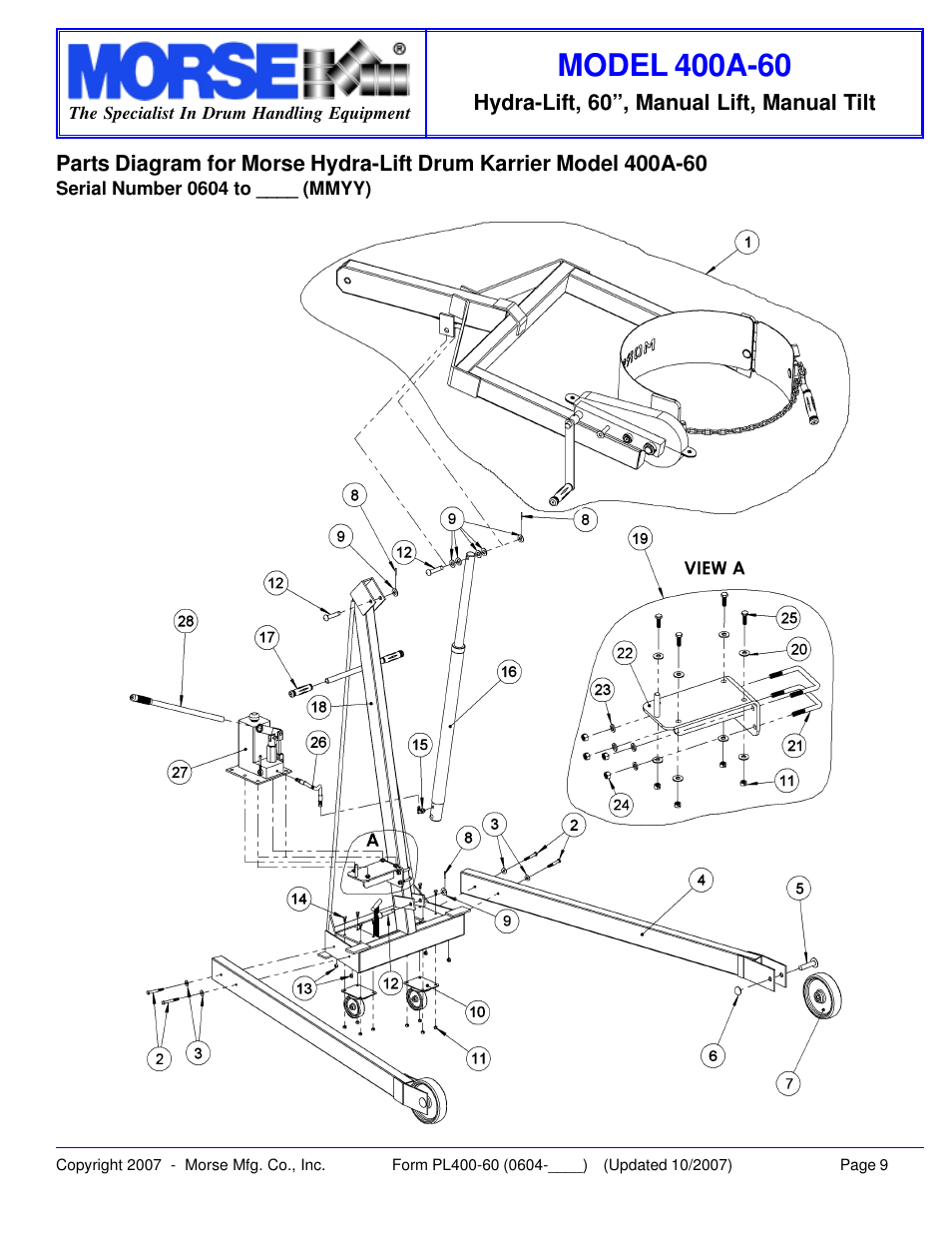 HydroSurge 400A-60 User Manual | Page 9 / 11