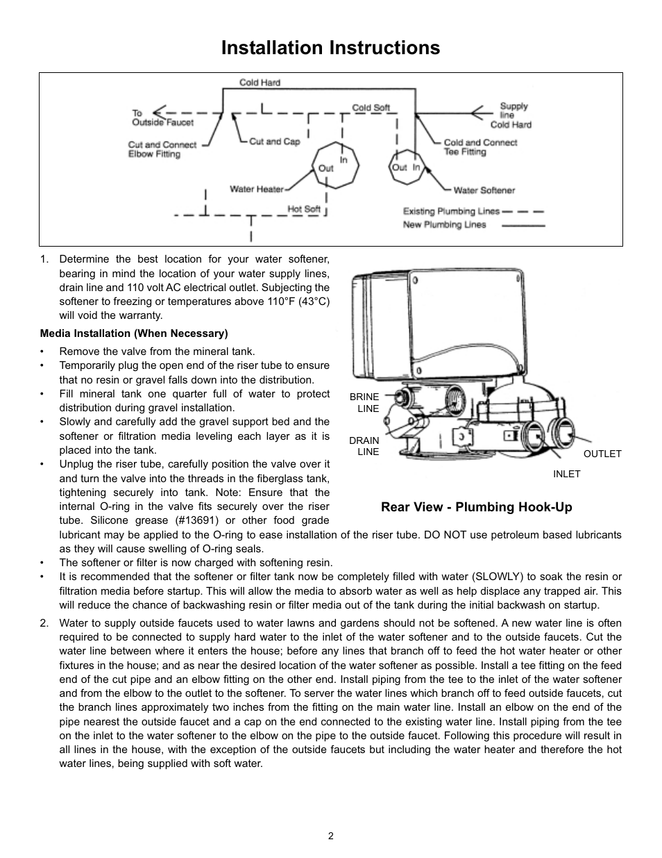 Installation instructions | HydroSurge 5600 User Manual | Page 4 / 12