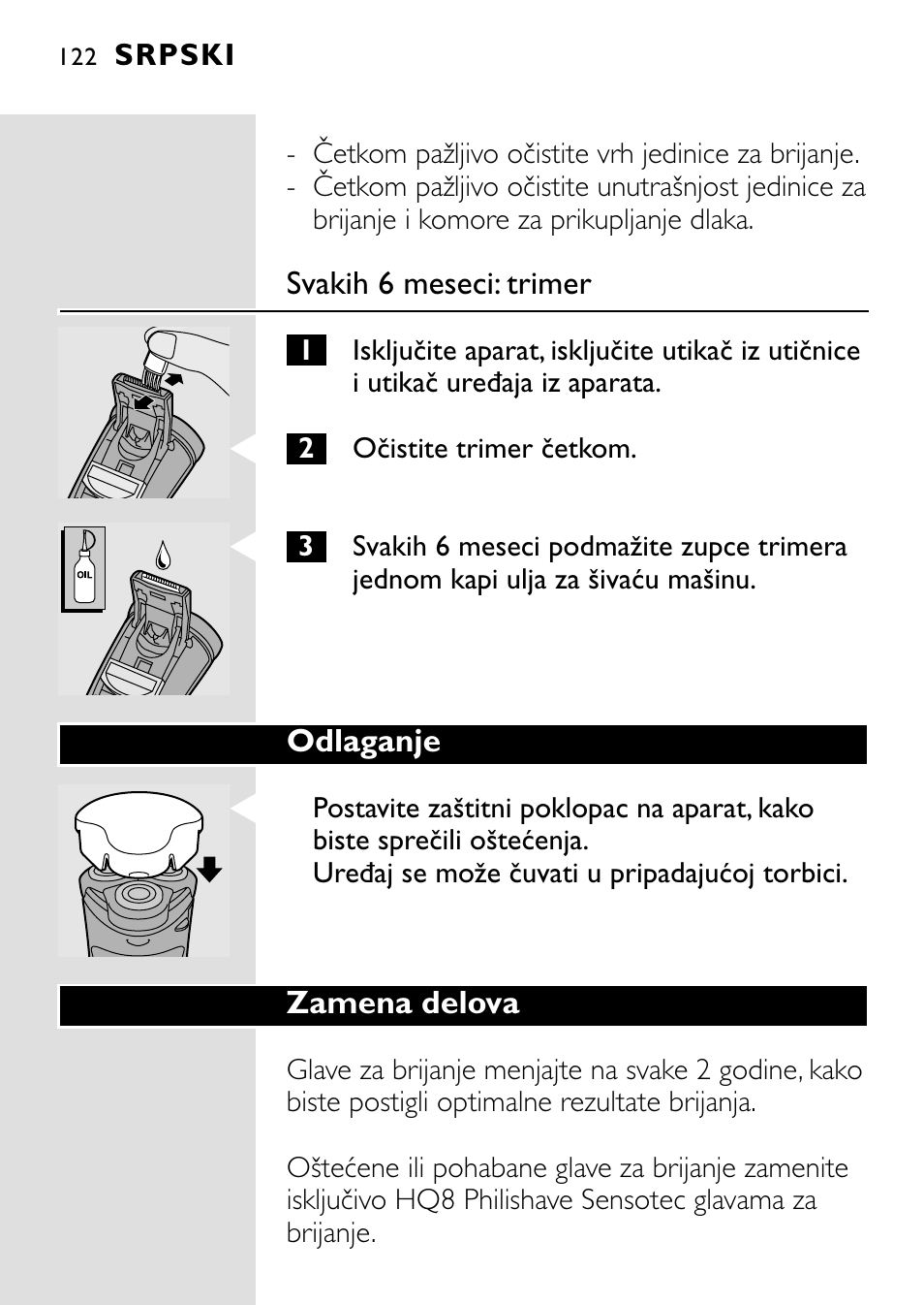 HQ 8445 User Manual | Page 120 / 124