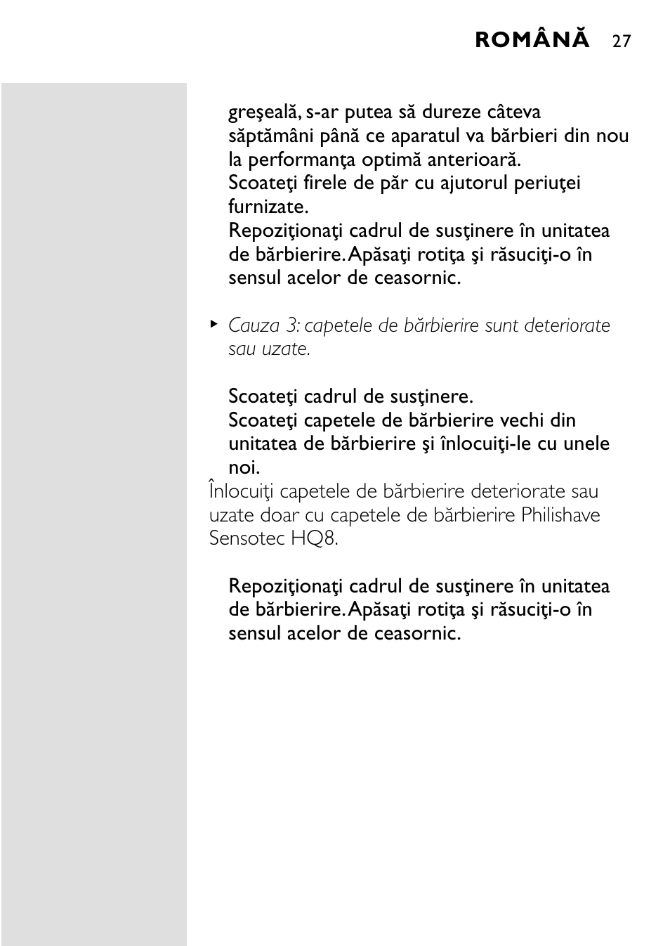 HQ 8445 User Manual | Page 25 / 124