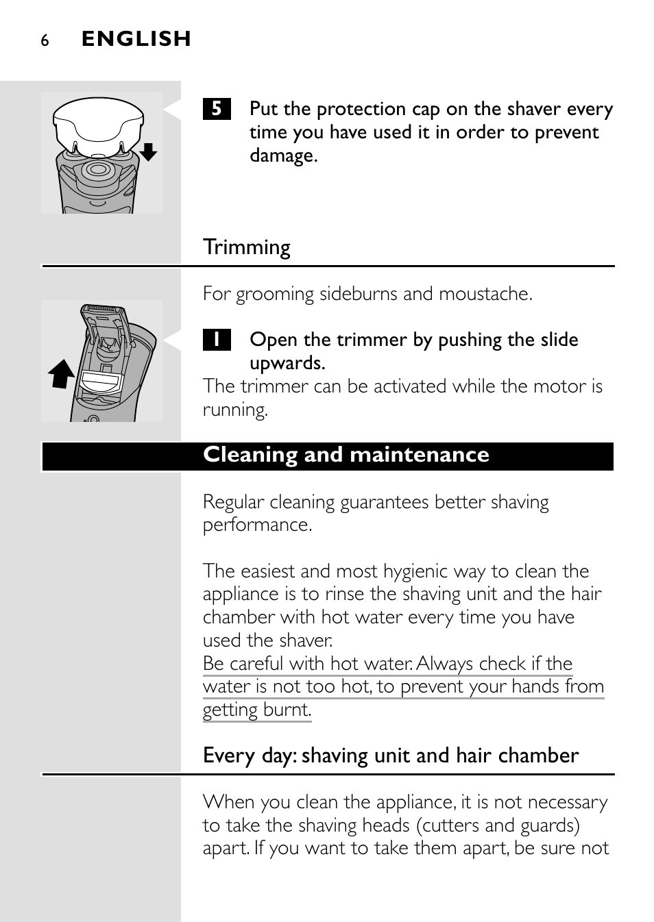 HQ 8445 User Manual | Page 4 / 124