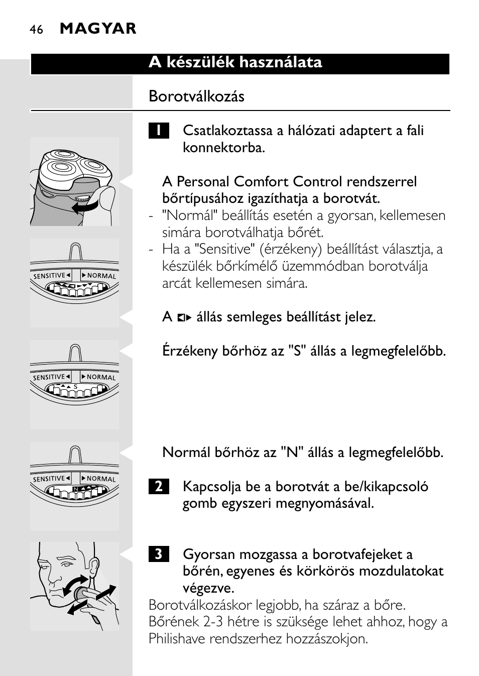 HQ 8445 User Manual | Page 44 / 124