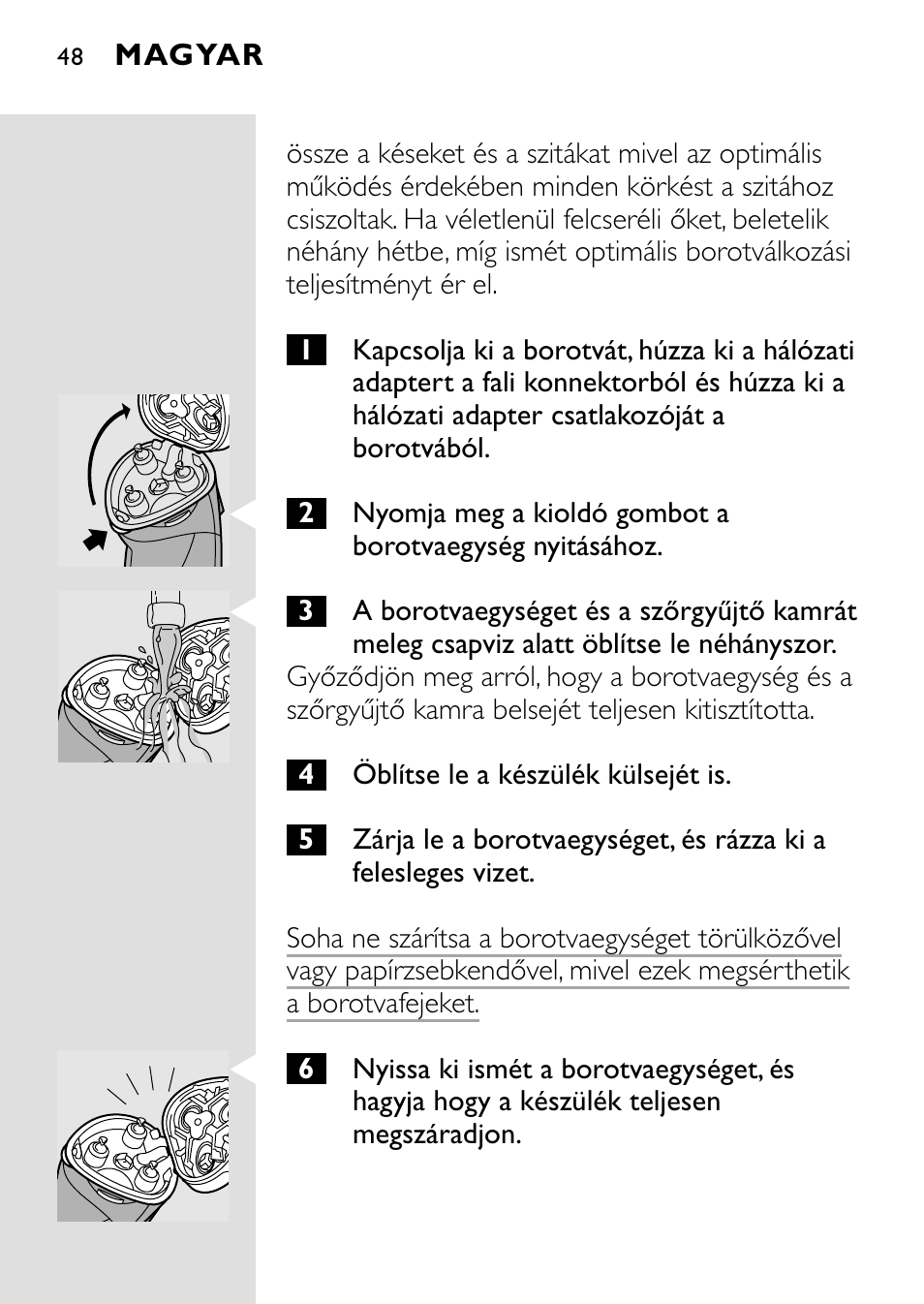 HQ 8445 User Manual | Page 46 / 124