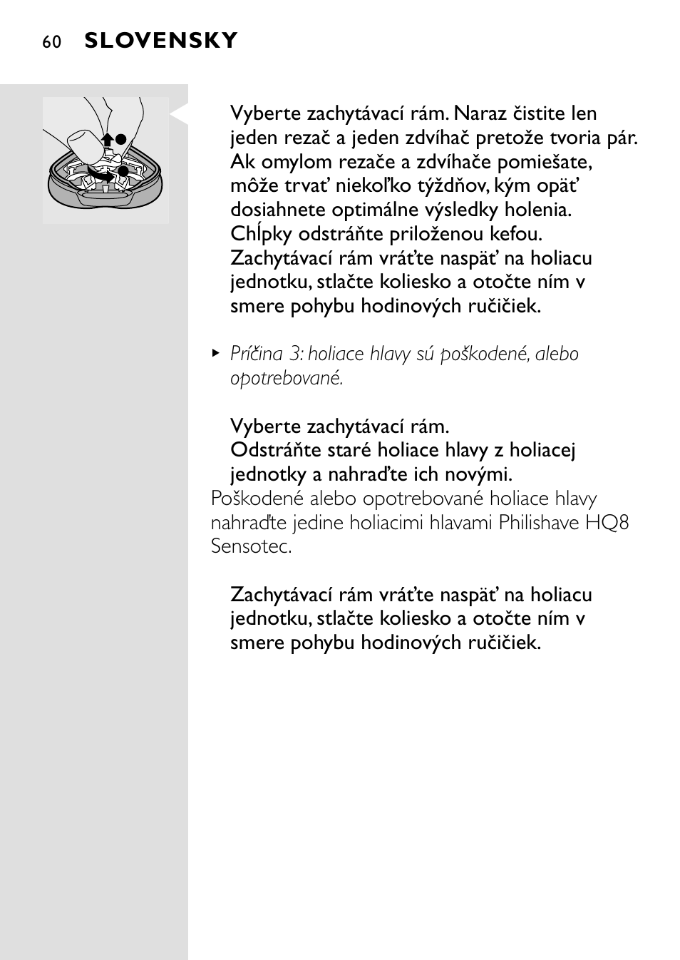 HQ 8445 User Manual | Page 58 / 124