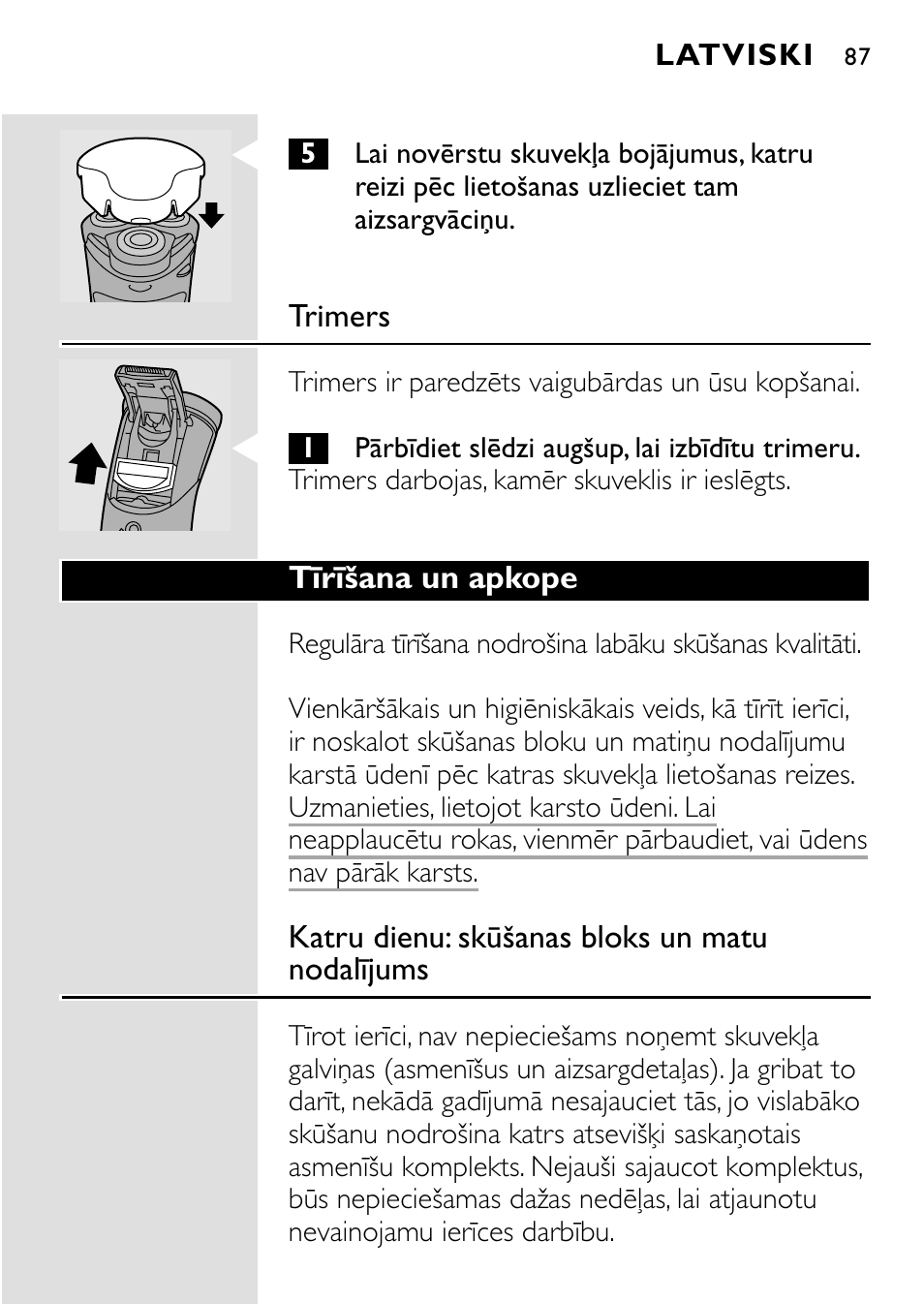 HQ 8445 User Manual | Page 85 / 124