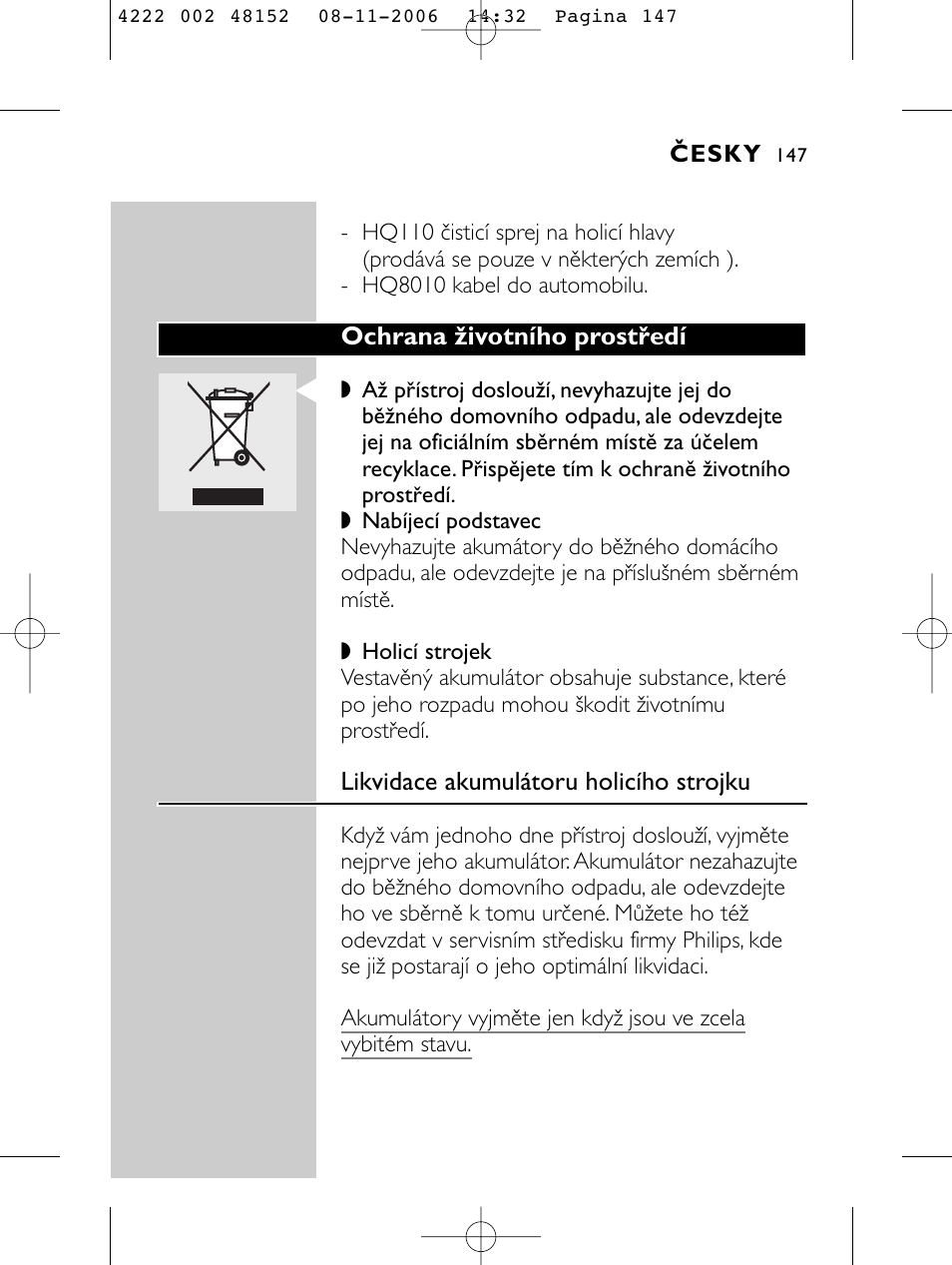 HQ 9160 User Manual | Page 145 / 236