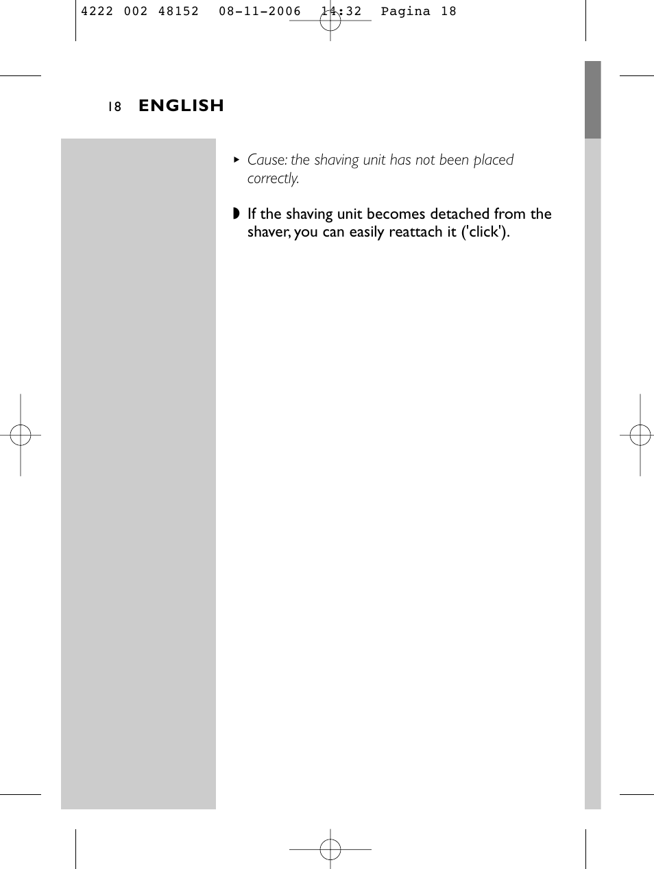 English | HQ 9160 User Manual | Page 16 / 236