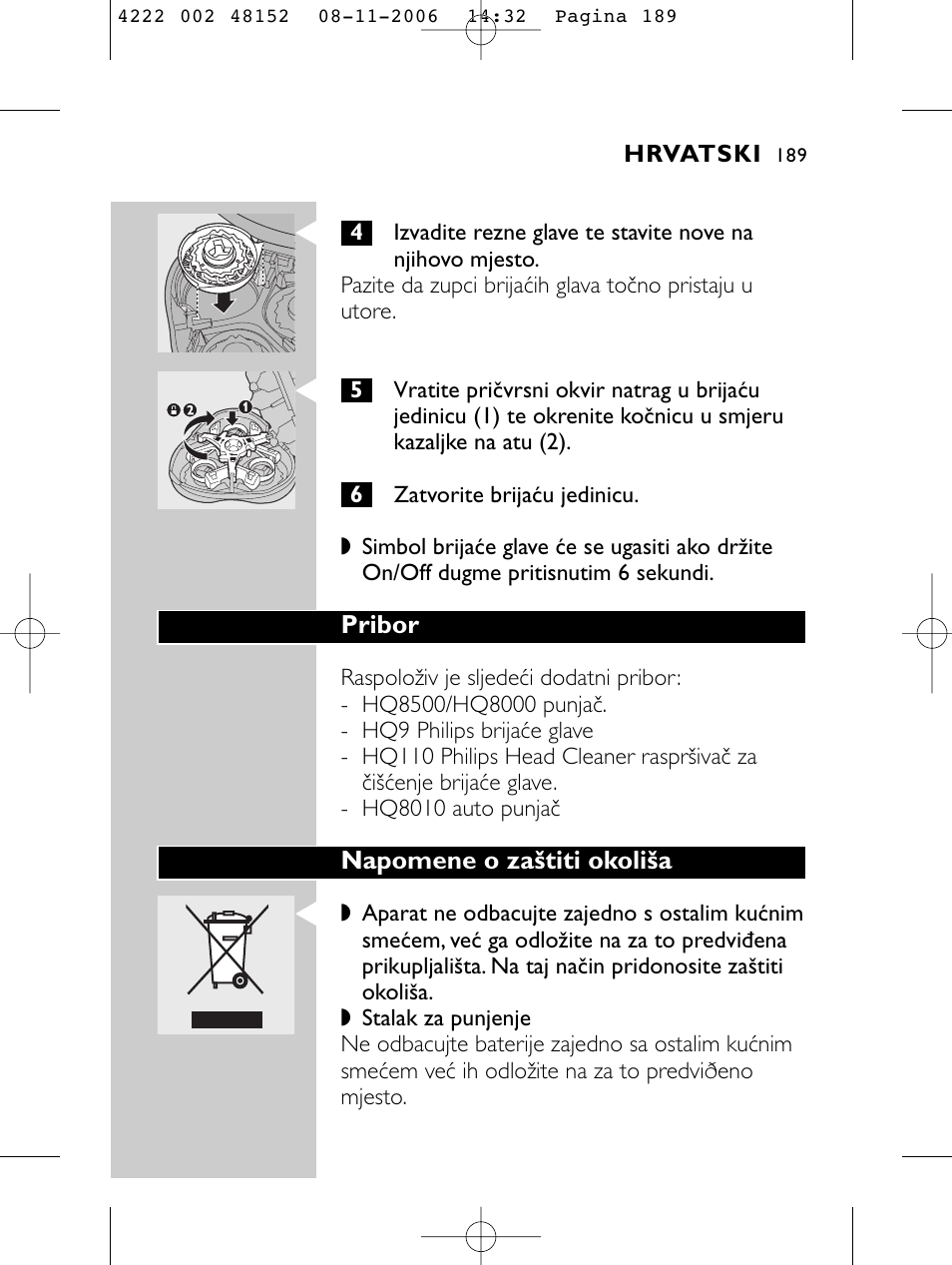 HQ 9160 User Manual | Page 187 / 236