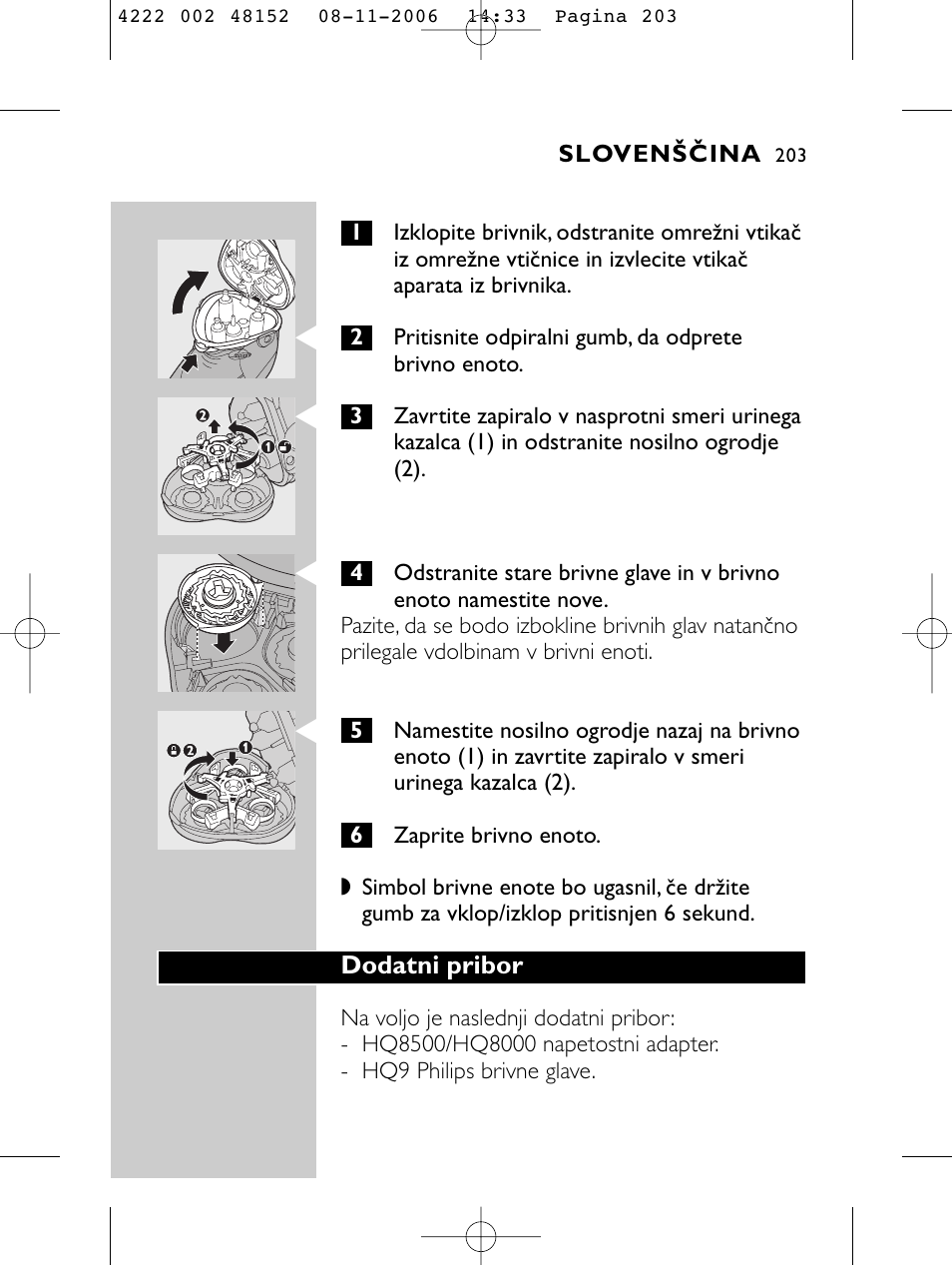 HQ 9160 User Manual | Page 201 / 236