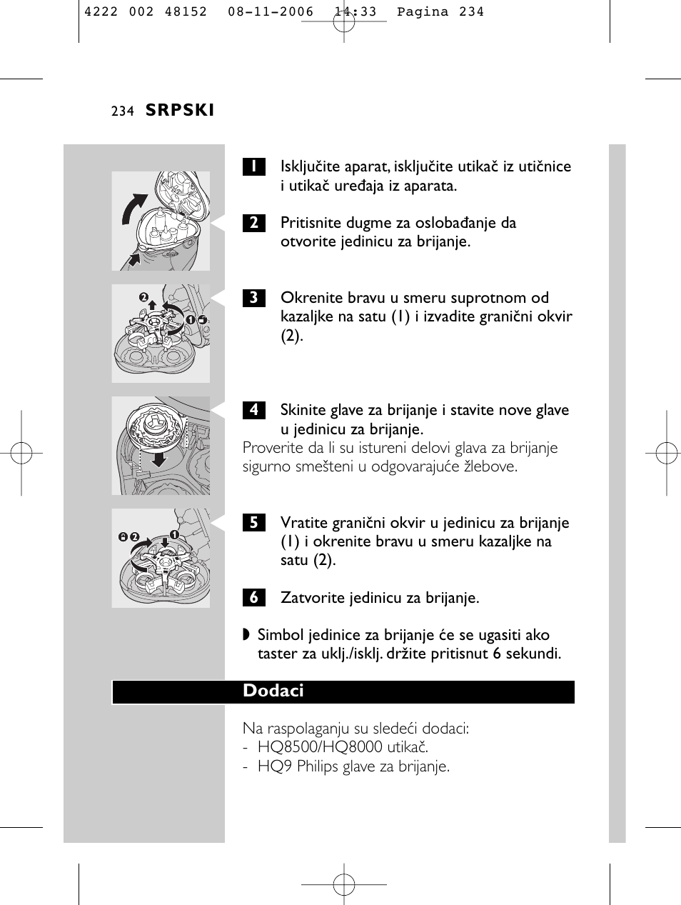 HQ 9160 User Manual | Page 232 / 236