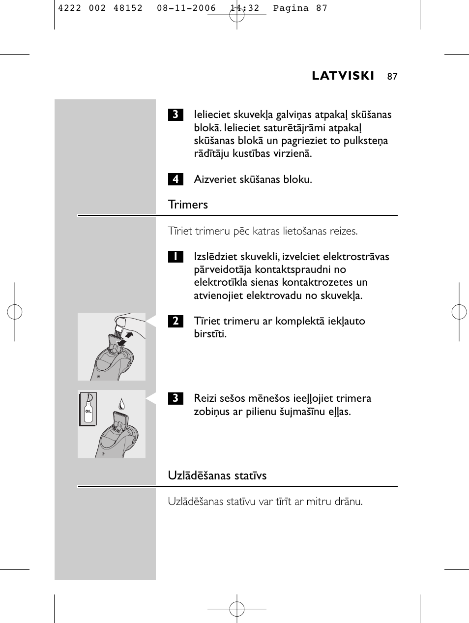 HQ 9160 User Manual | Page 85 / 236