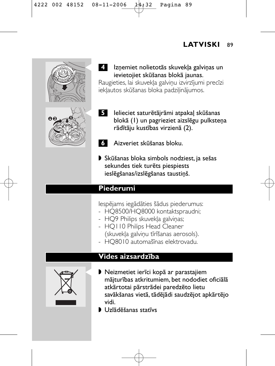 HQ 9160 User Manual | Page 87 / 236