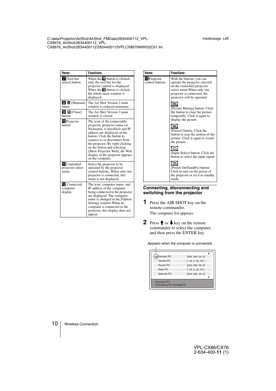 Hama VPL-CX86 User Manual | Page 10 / 33