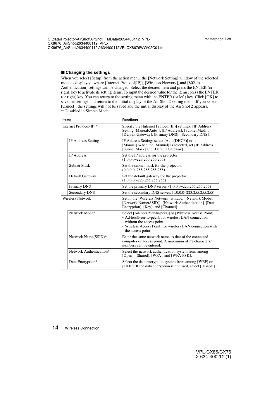 Hama VPL-CX86 User Manual | Page 14 / 33