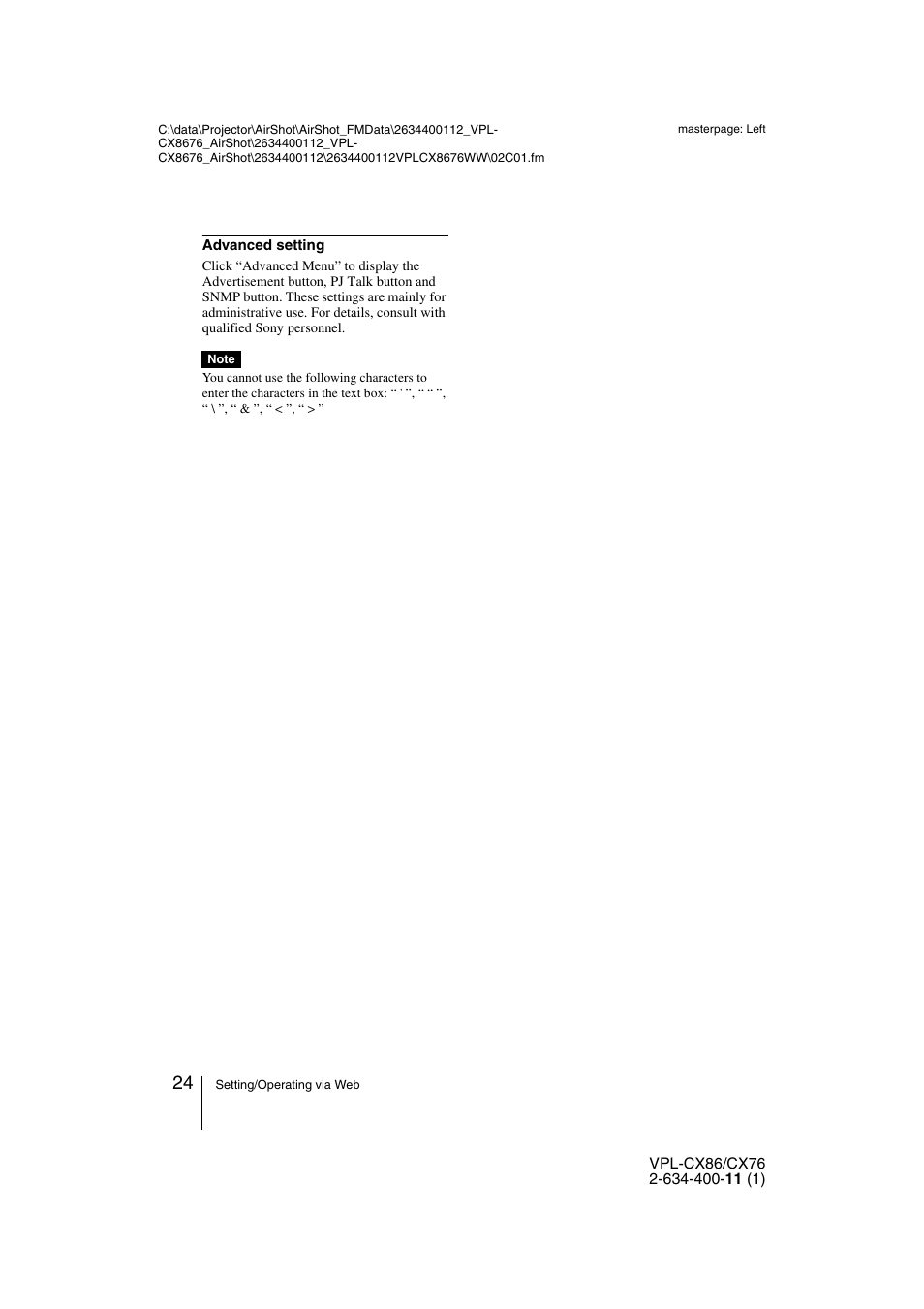 Hama VPL-CX86 User Manual | Page 24 / 33