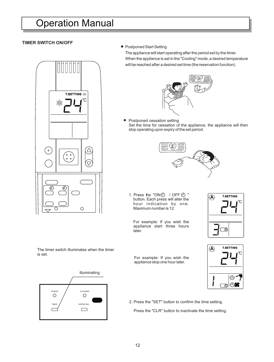 Operation manual | Hisense Group KF-5002GWE User Manual | Page 15 / 29