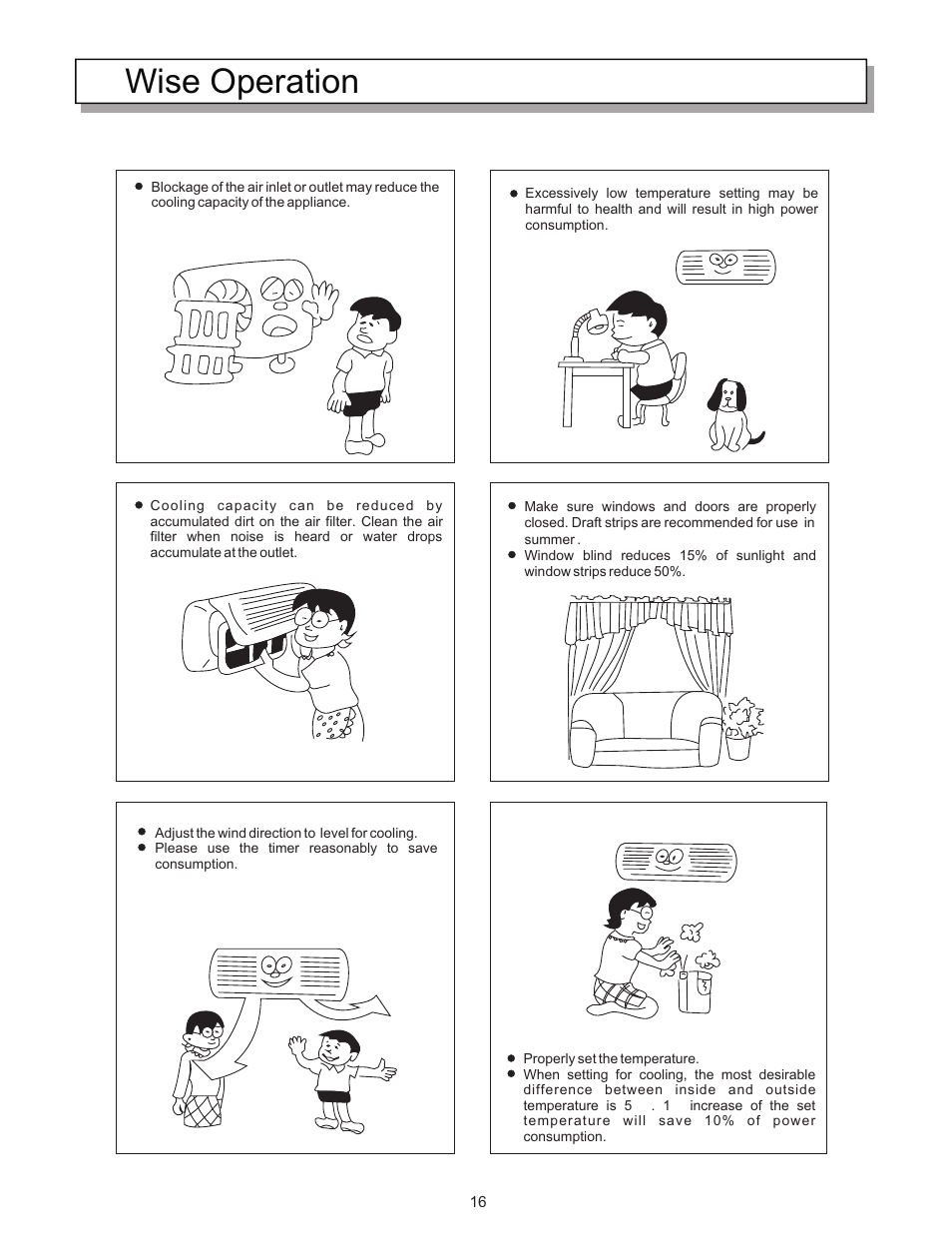 Wise operation | Hisense Group KF-5002GWE User Manual | Page 19 / 29