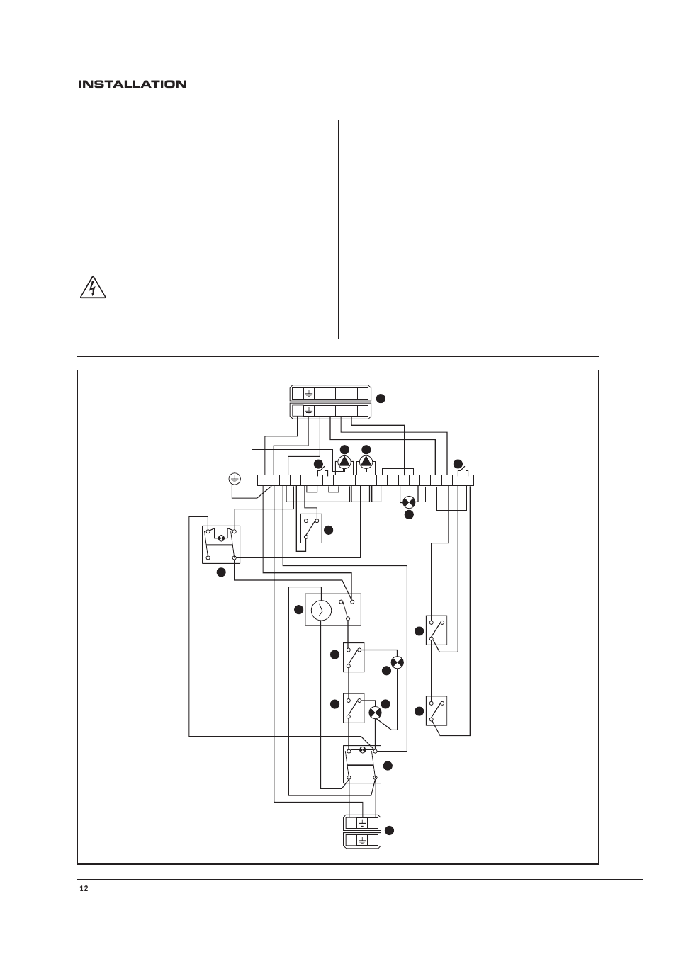 Electrical connections, Wiring diagram, Installation | Power supply, Conformity, Safety, And 150 jumbo | Heatmaster 100 N User Manual | Page 13 / 30