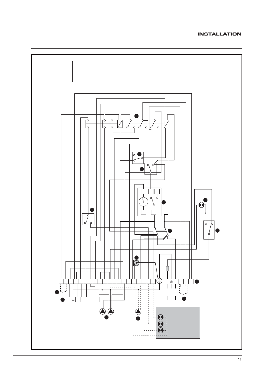 Installation, Electrical connection heatmaster 150 jumbo | Heatmaster 100 N User Manual | Page 14 / 30