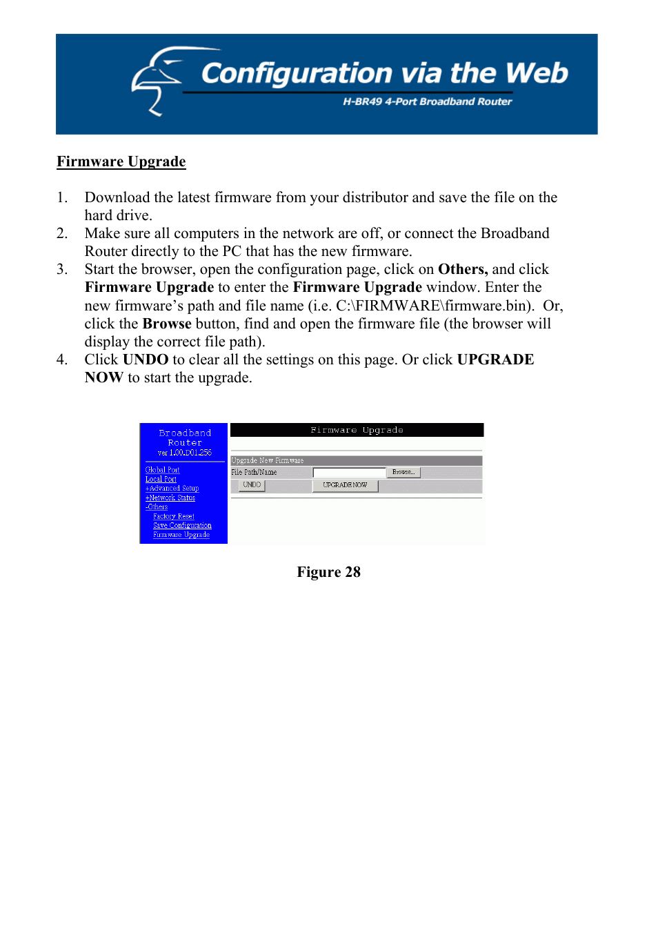 Firmware upgrade | Hawking Technology H-BR49 User Manual | Page 39 / 67