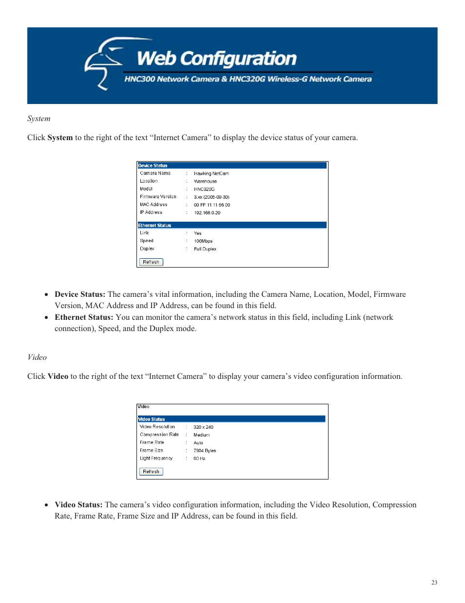 Hawking Technology HNC320G User Manual | Page 23 / 103