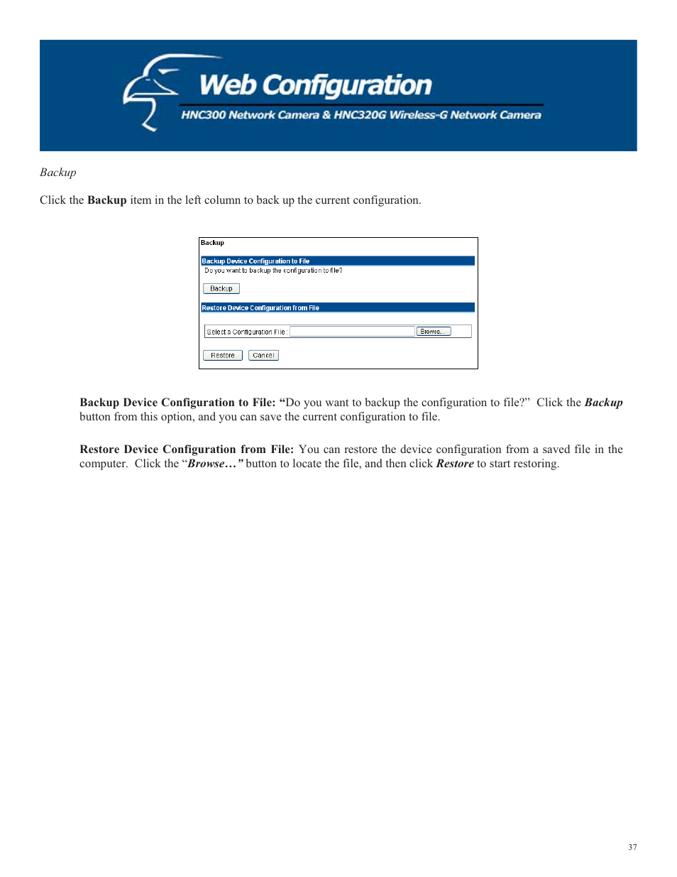 Hawking Technology HNC320G User Manual | Page 37 / 103