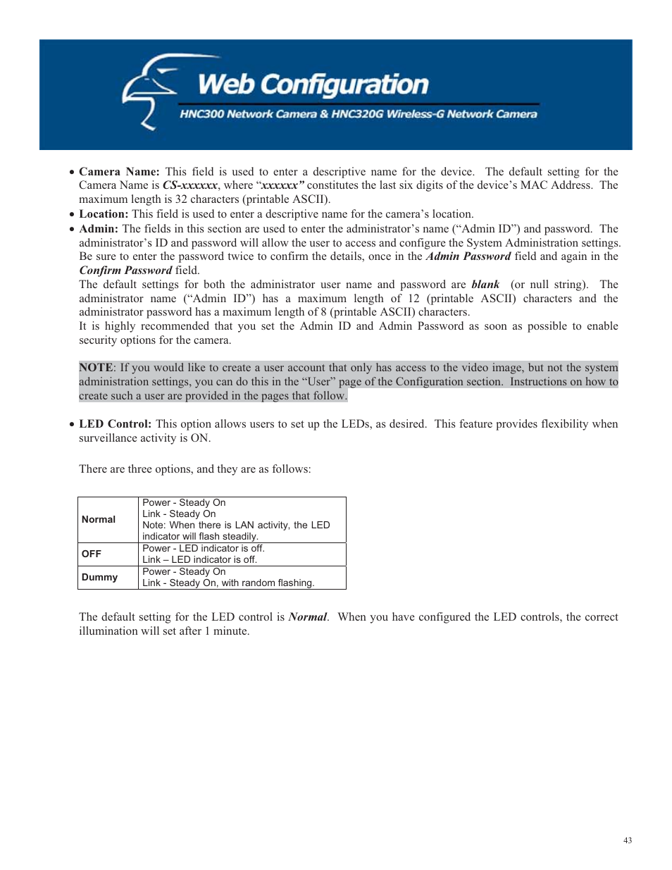 Hawking Technology HNC320G User Manual | Page 43 / 103