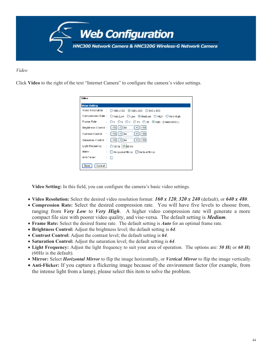 Hawking Technology HNC320G User Manual | Page 44 / 103