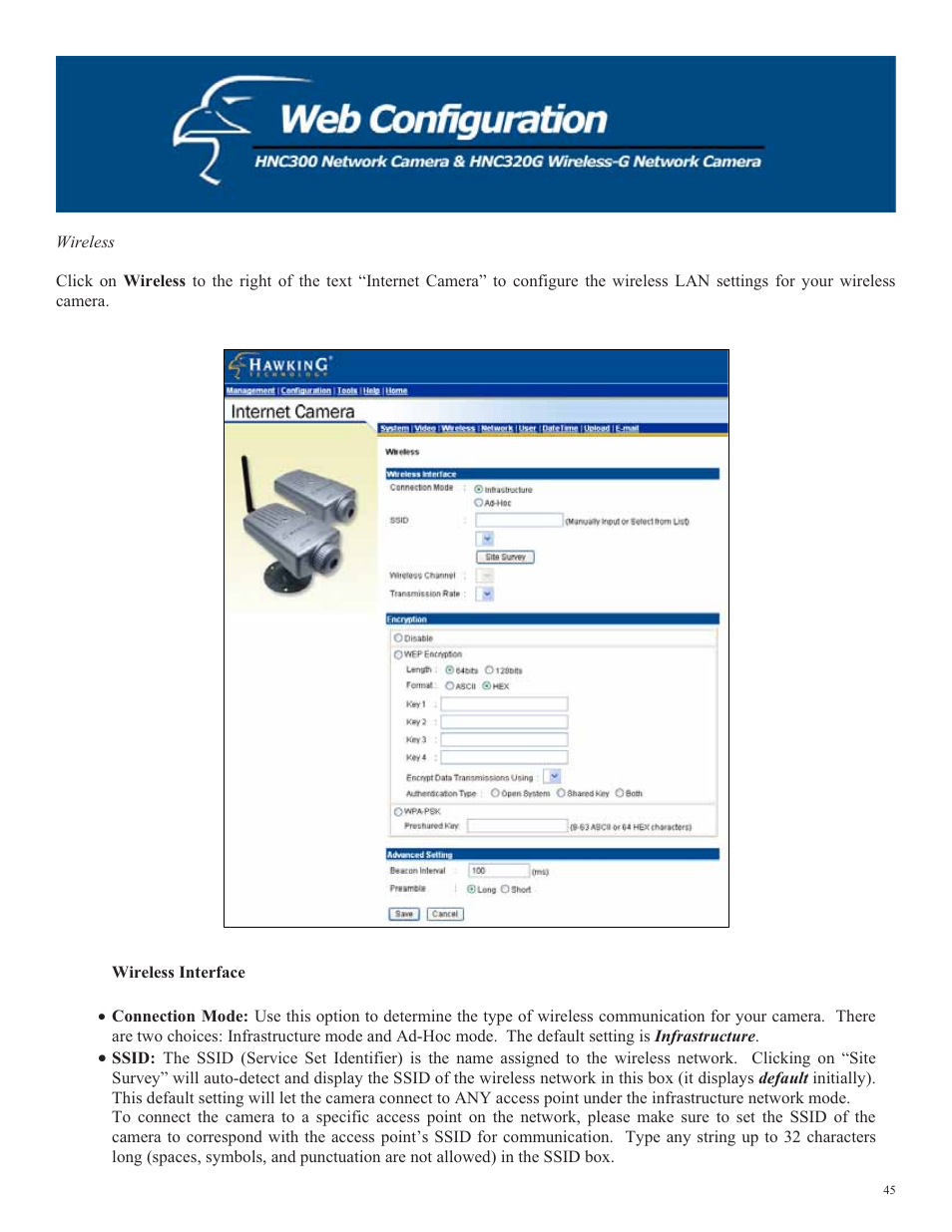 Hawking Technology HNC320G User Manual | Page 45 / 103