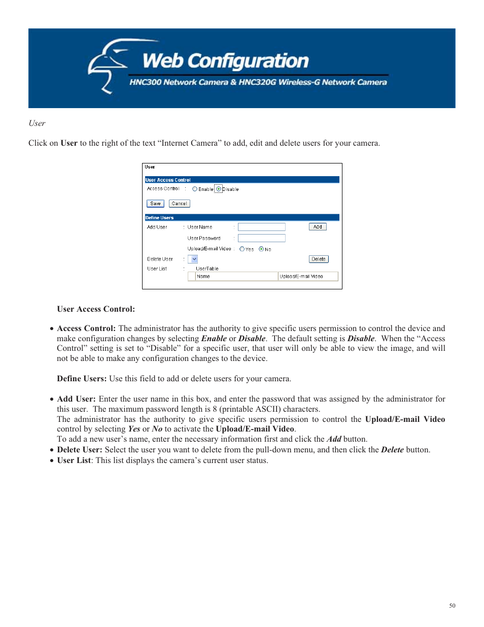 Hawking Technology HNC320G User Manual | Page 50 / 103