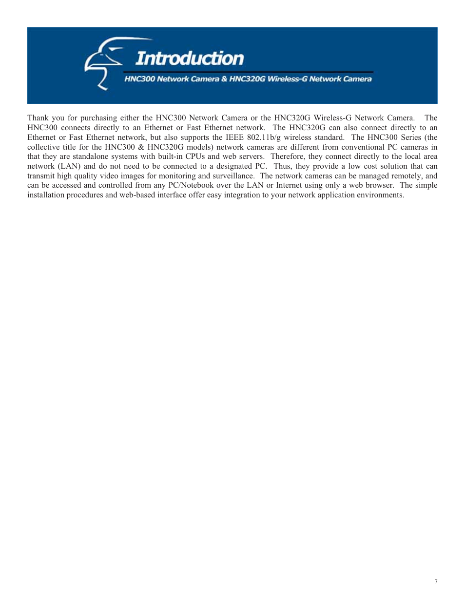 Hawking Technology HNC320G User Manual | Page 7 / 103