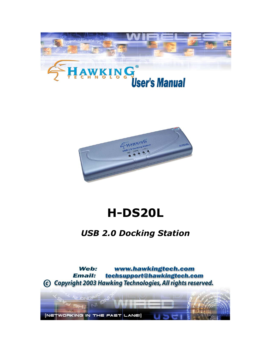 Hawking Technology H-DS20L User Manual | 30 pages