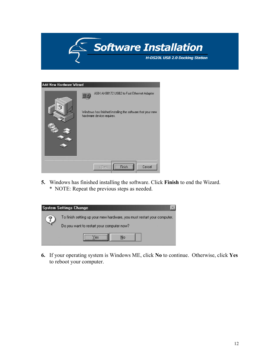 Hawking Technology H-DS20L User Manual | Page 12 / 30