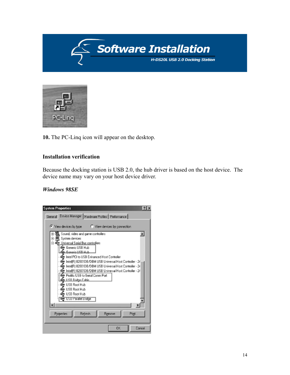 Hawking Technology H-DS20L User Manual | Page 14 / 30
