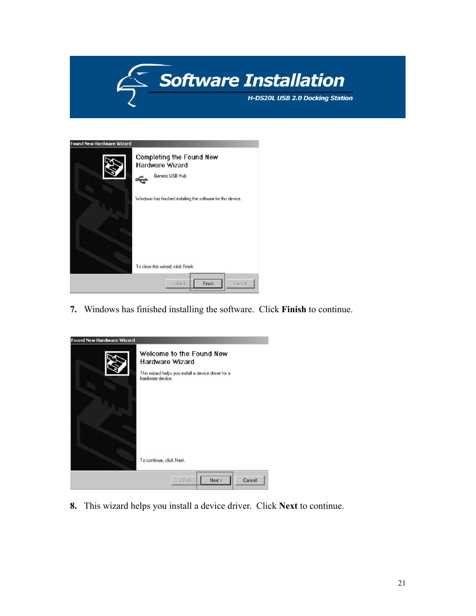 Hawking Technology H-DS20L User Manual | Page 21 / 30