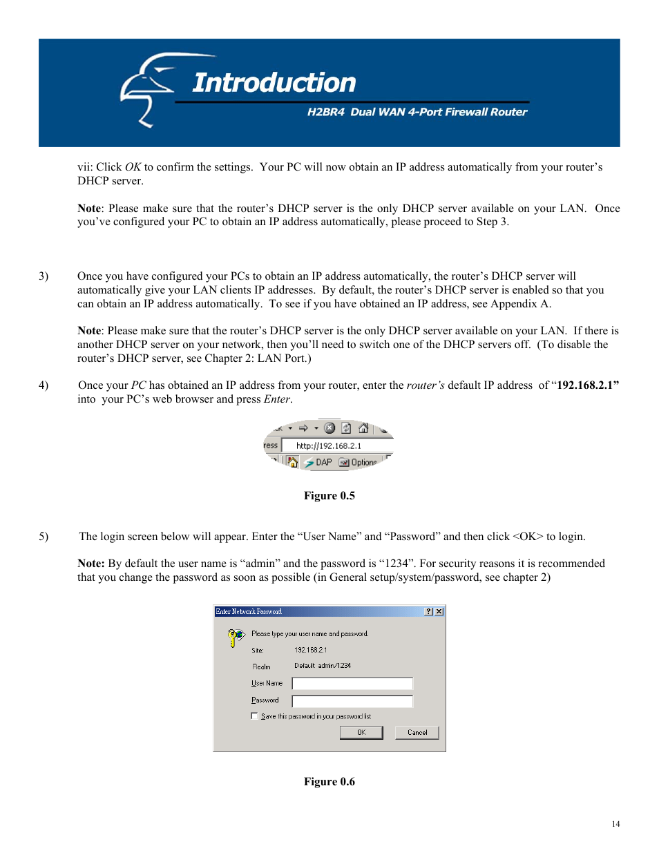 Hawking Technology H2BR4 User Manual | Page 14 / 82