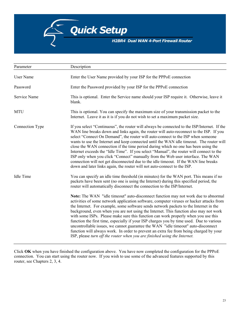 Hawking Technology H2BR4 User Manual | Page 23 / 82