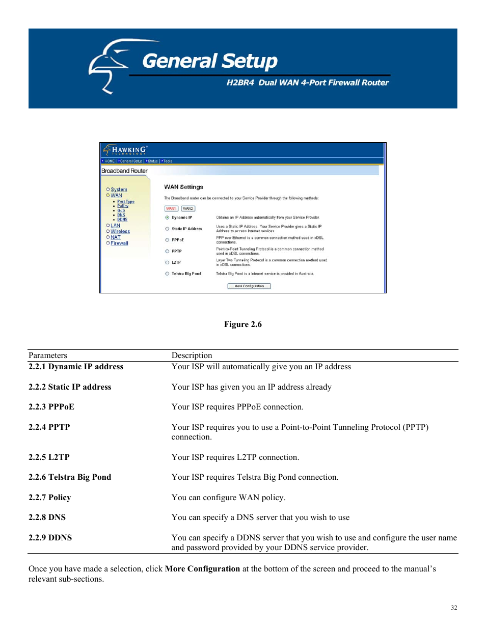 Hawking Technology H2BR4 User Manual | Page 32 / 82