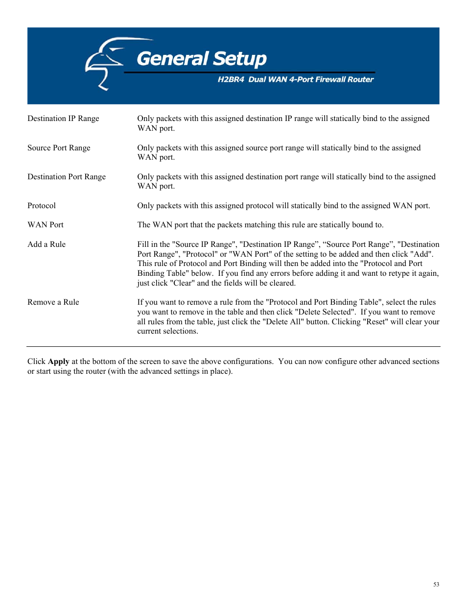 Hawking Technology H2BR4 User Manual | Page 53 / 82