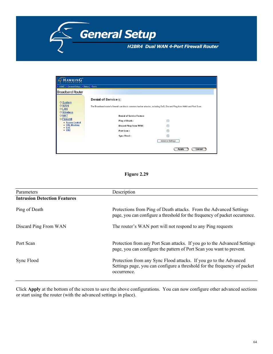 Figure 2.29 | Hawking Technology H2BR4 User Manual | Page 64 / 82