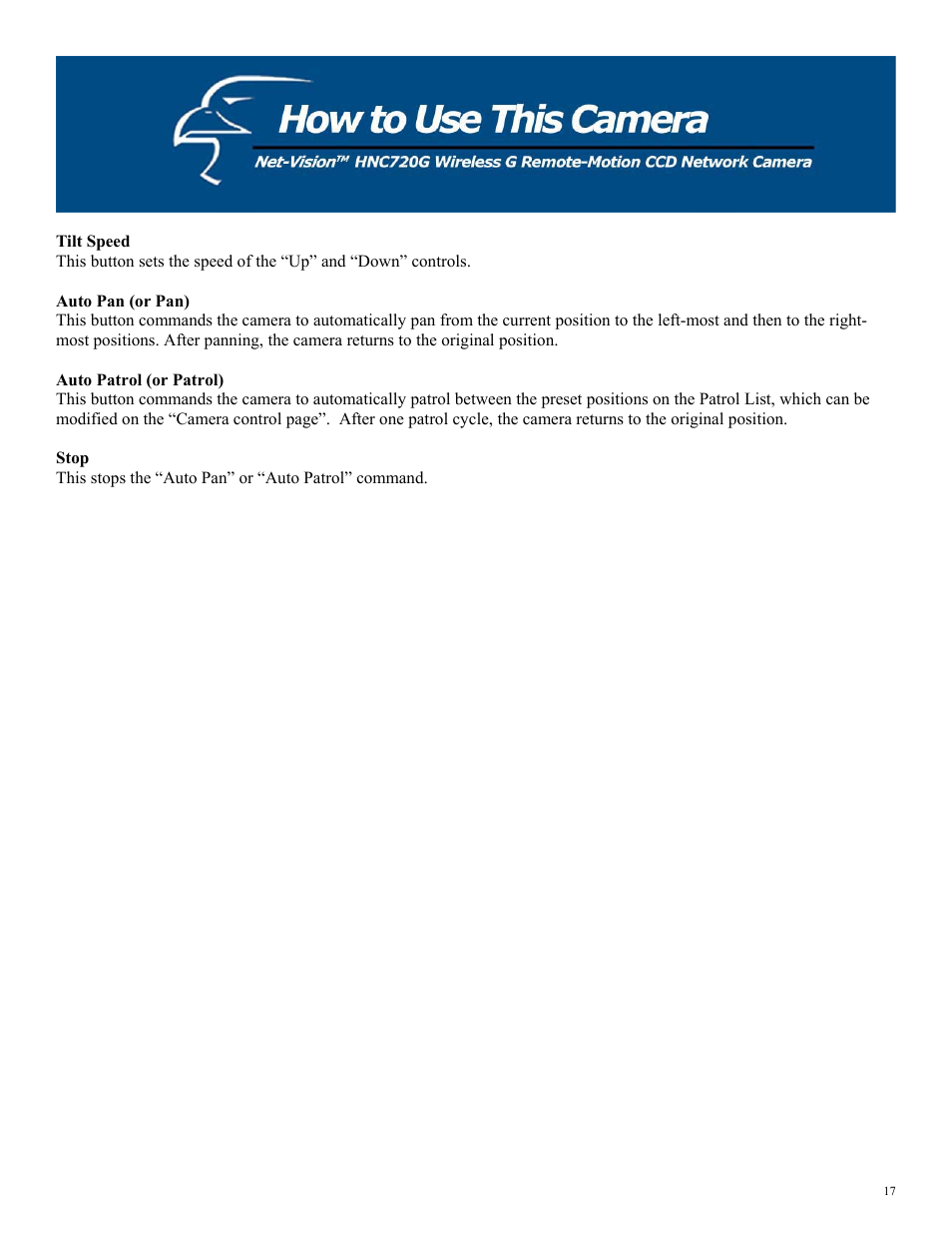 Hawking Technology HNC720G User Manual | Page 17 / 65