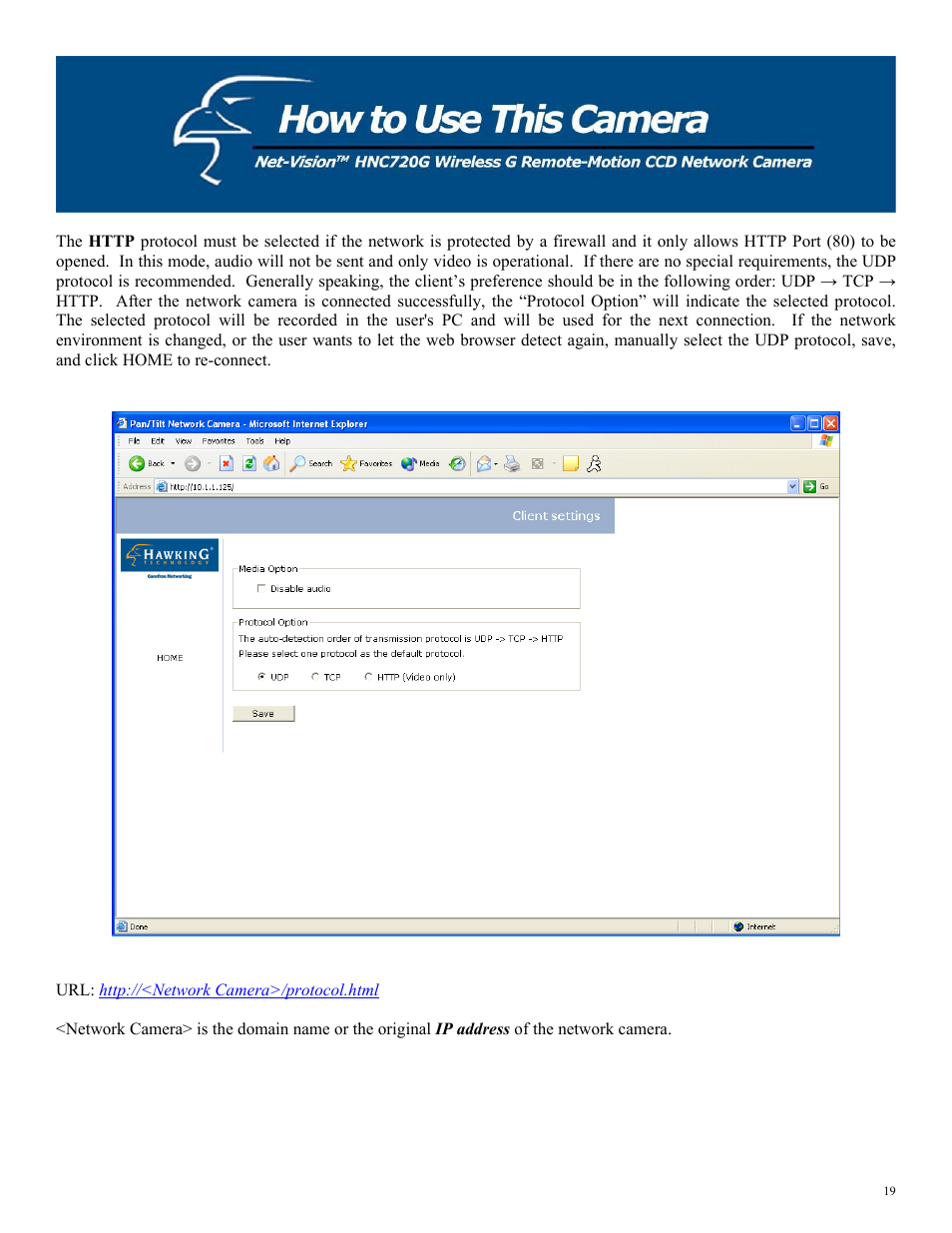 Hawking Technology HNC720G User Manual | Page 19 / 65