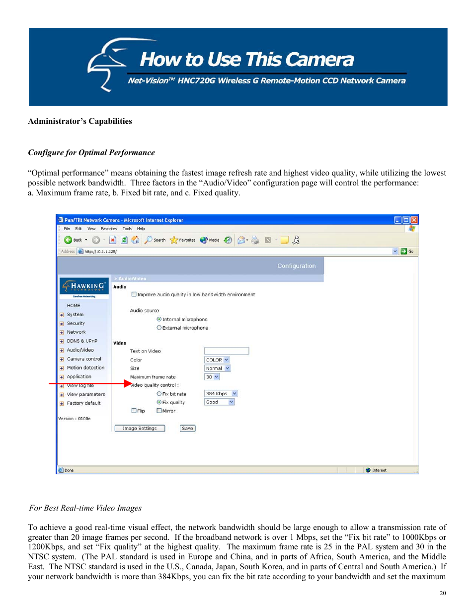 Hawking Technology HNC720G User Manual | Page 20 / 65