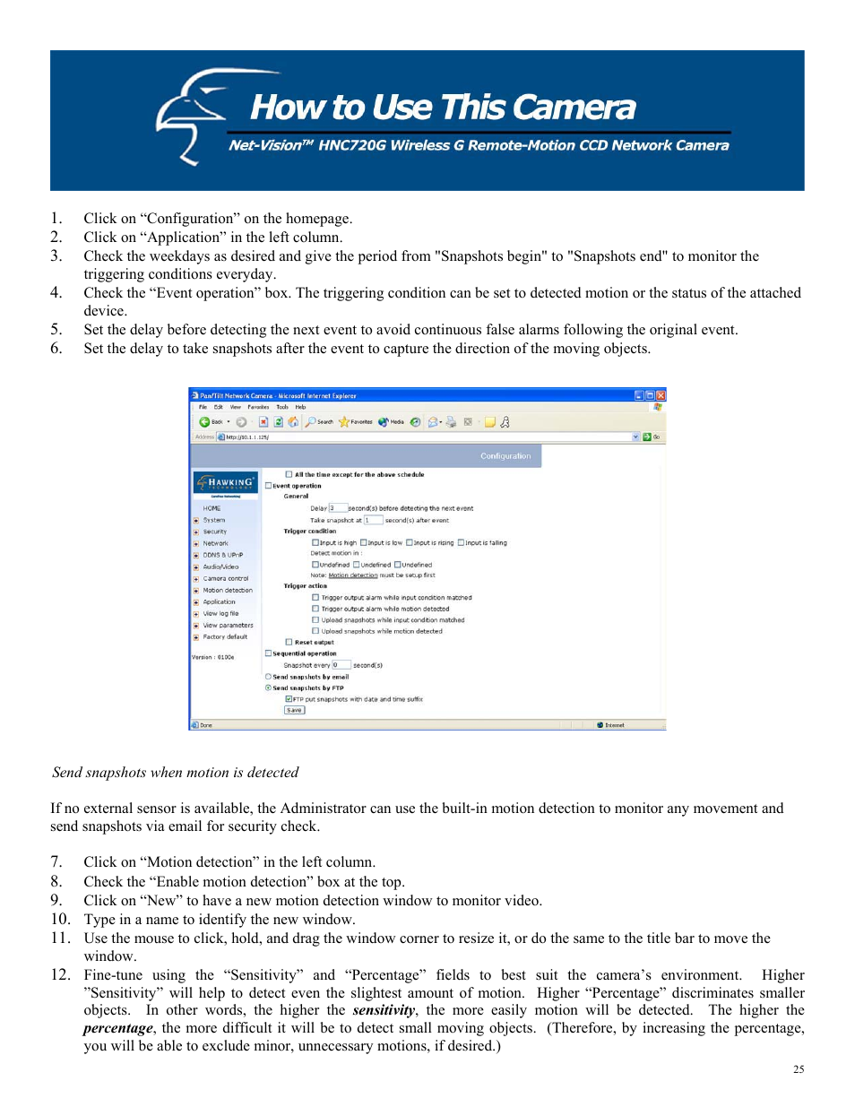 Hawking Technology HNC720G User Manual | Page 25 / 65