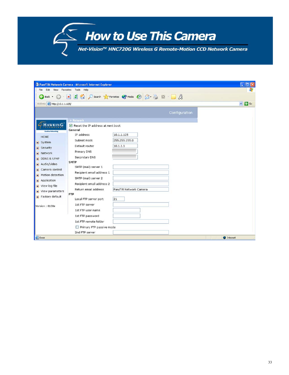 Hawking Technology HNC720G User Manual | Page 33 / 65