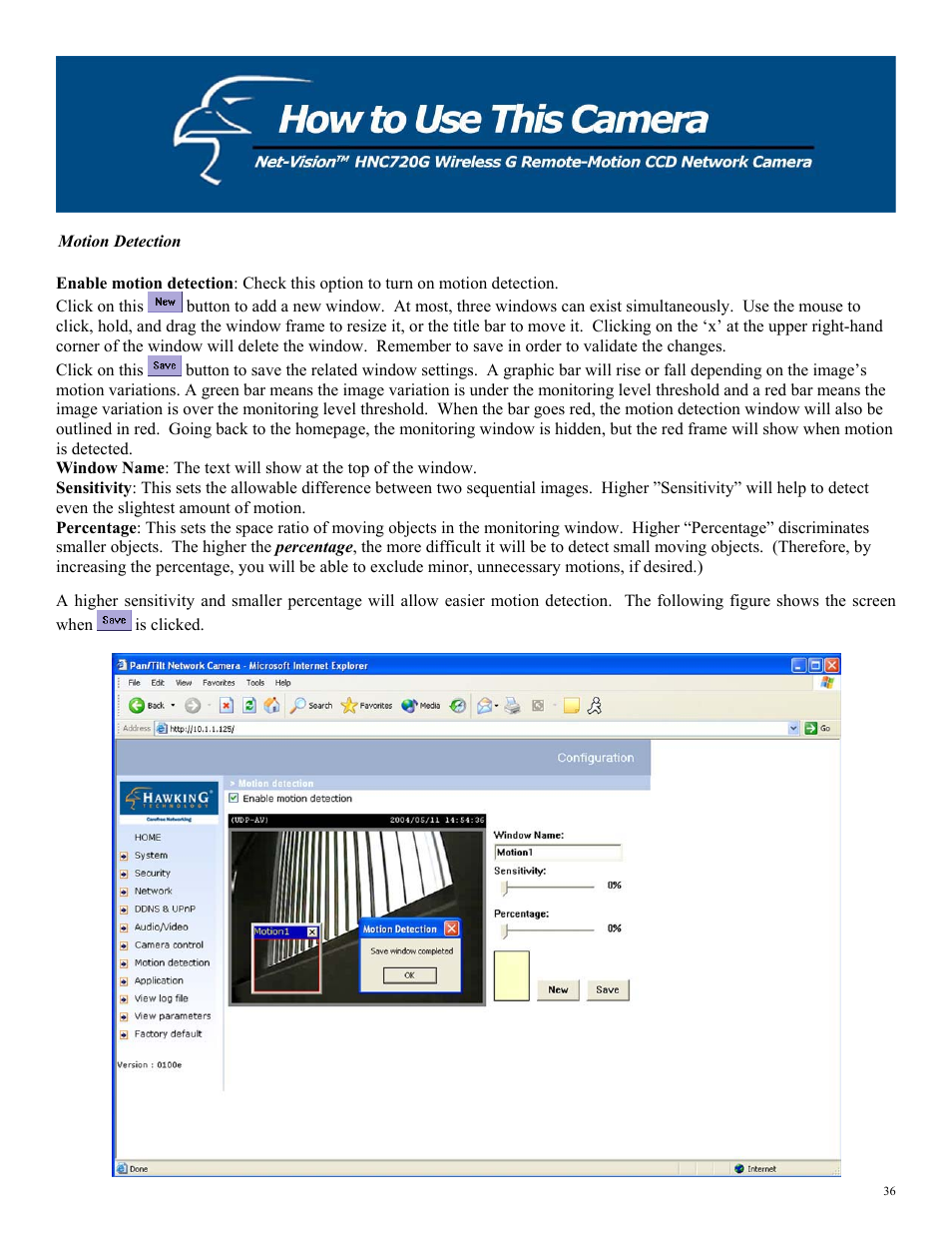 Hawking Technology HNC720G User Manual | Page 36 / 65