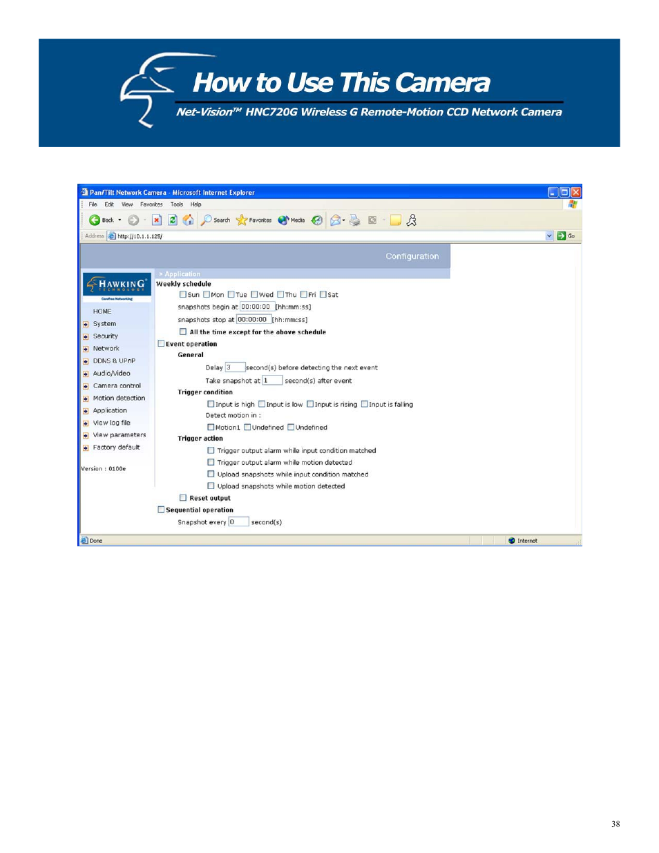 Hawking Technology HNC720G User Manual | Page 38 / 65