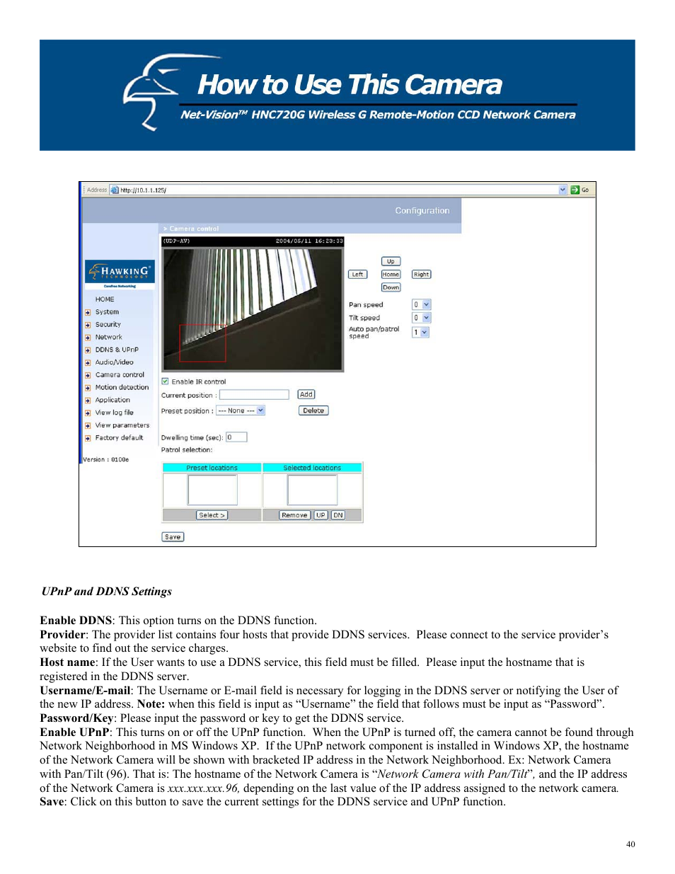Hawking Technology HNC720G User Manual | Page 40 / 65