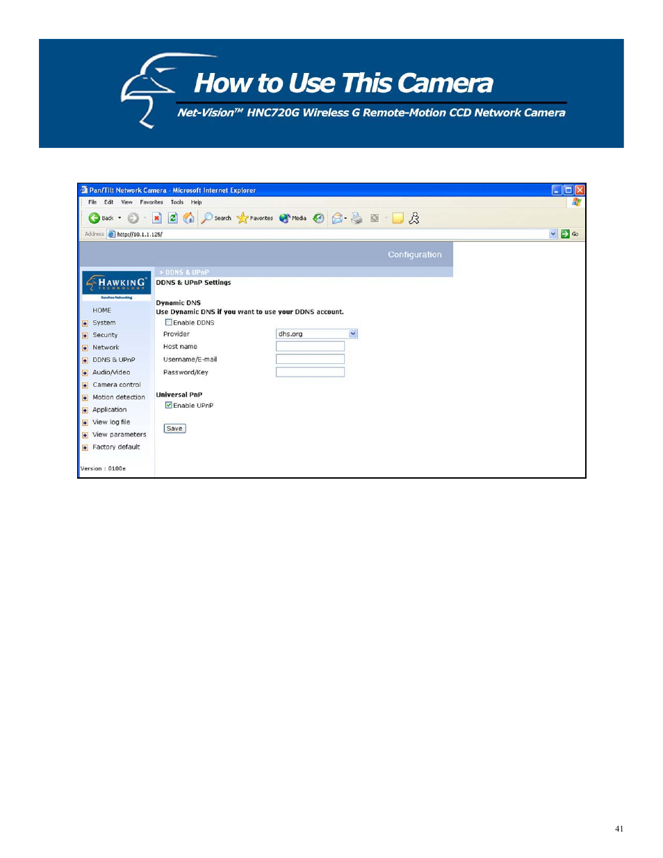 Hawking Technology HNC720G User Manual | Page 41 / 65