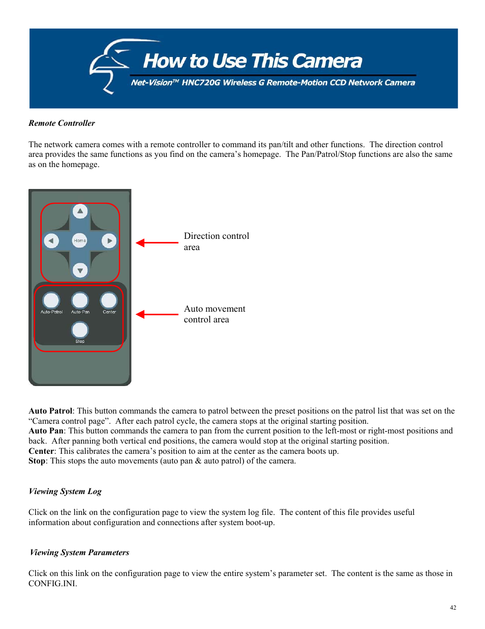 Hawking Technology HNC720G User Manual | Page 42 / 65